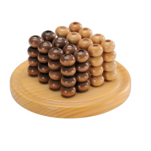 Abacus de madera contando juego y tablero de ajedrez (CB1002)